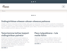 Tablet Screenshot of flexo.fi
